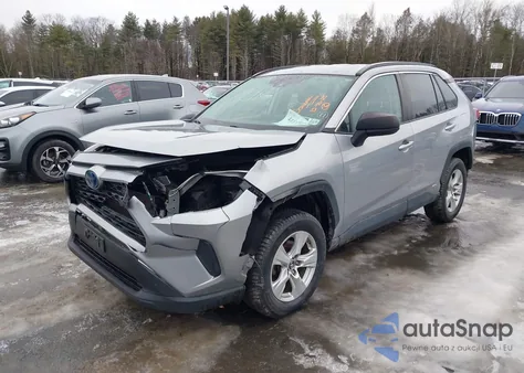 2019 Toyota Rav4 Hybrid Le z USA, uszkodzony, nr VIN 2T3LWRFV9KW006901